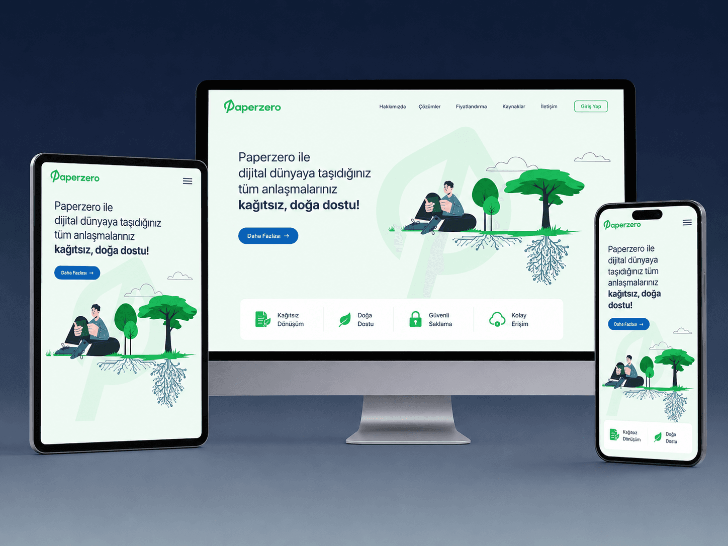 Paperzero Front-End Geliştirme ve Arayüz İyileştirmesi